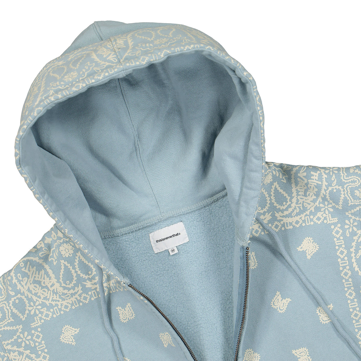 thisisneverthat Bandana Zip Up Sweat TN213TSWHZ02 | OVERKILL