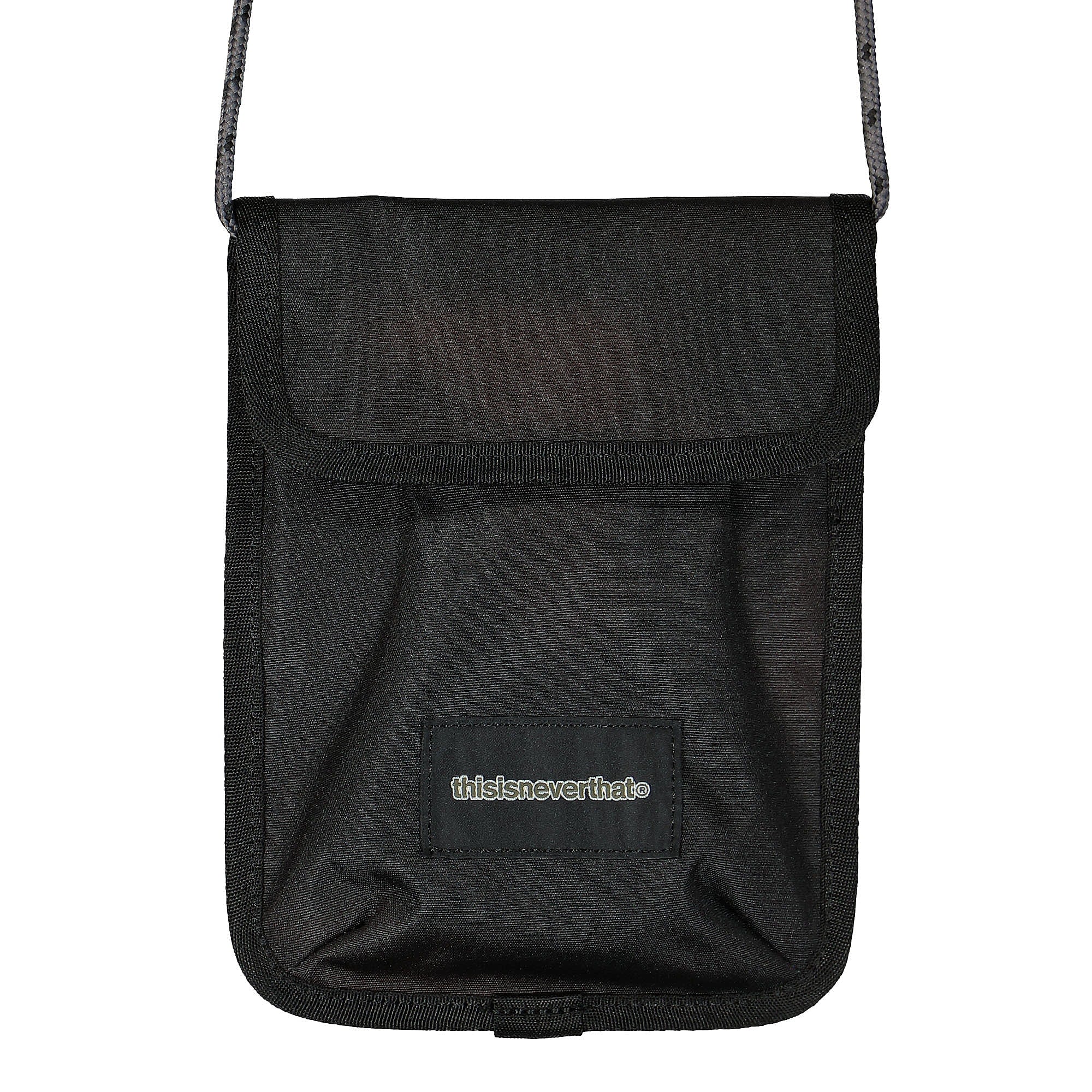 thisisneverthat CA90 Neck Pouch Black Wallets & Cases TN213WBASB03 / Black | Overkill