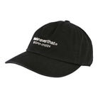 thisisneverthat Washed T-Logo Skater Cap Black Caps TN213WHWBC02 | Overkill