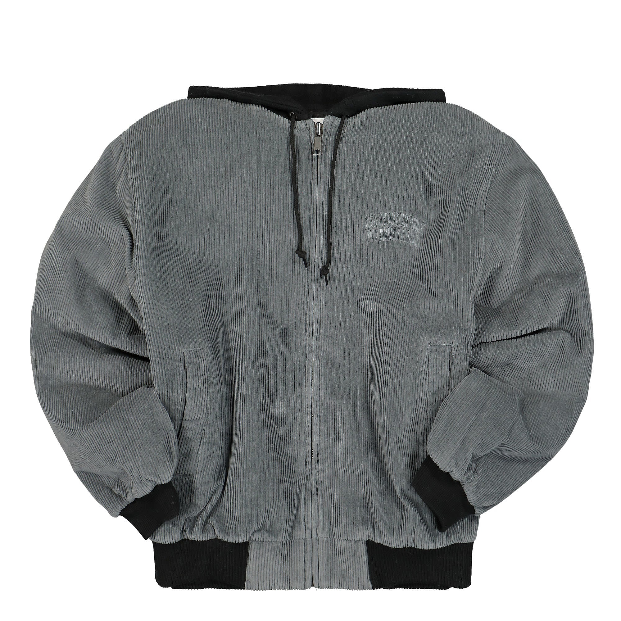 thisisneverthat Wide Wale Cord Jacket Slate Jackets TN213WOWHS06 | Overkill