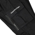 thisisneverthat Multi Zip Cargo Pant Black Cargo Pants Detail view 1 | Overkill