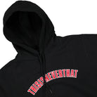 thisisneverthat New Arc Hooded Sweatshirt Black Hoodies Close-up | Overkill