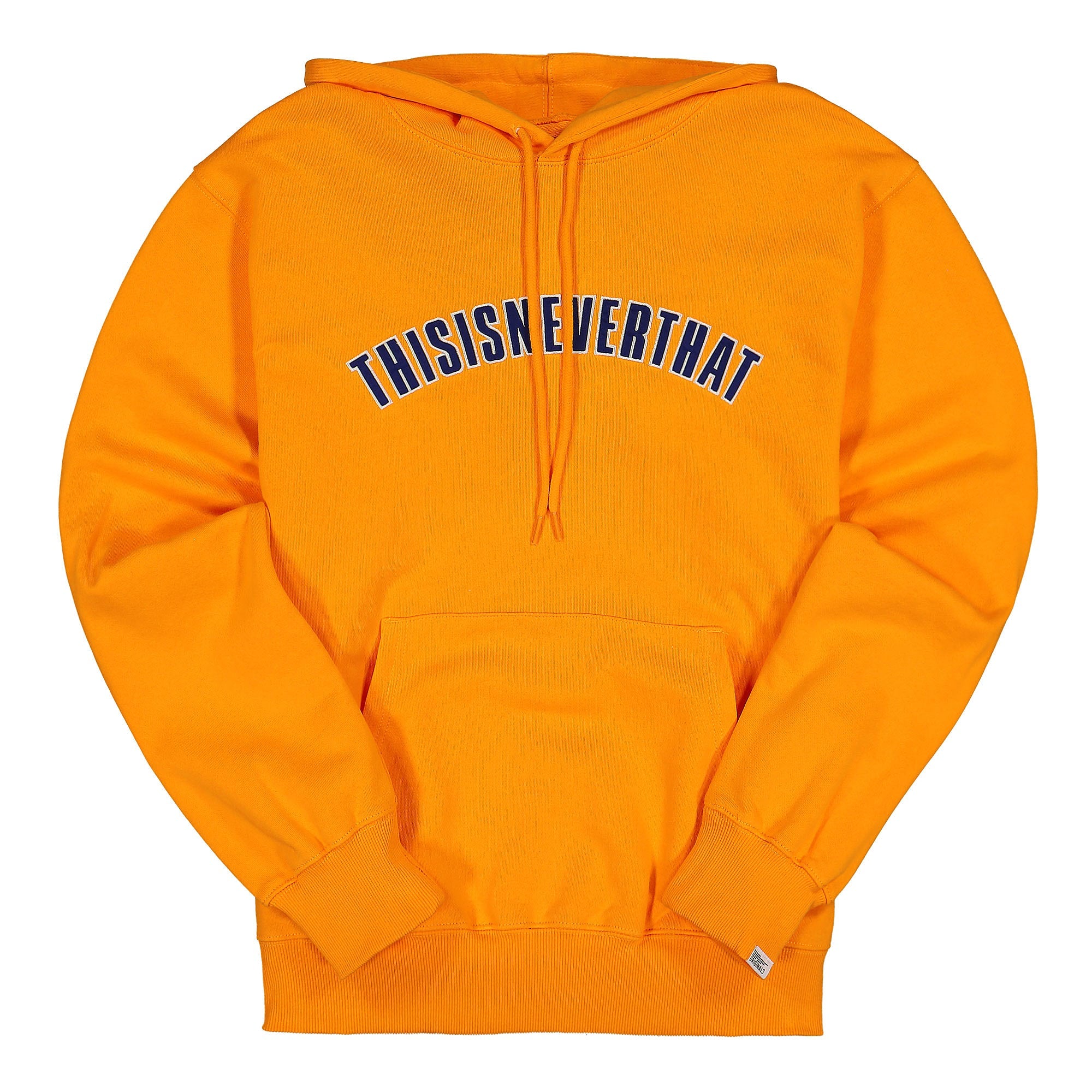thisisneverthat New Arc Hooded Sweatshirt Marigold Hoodies TN21SHS001 | Overkill
