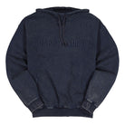 thisisneverthat Washed Embroidery Hoodie Dark Navy Hoodies TN21SHS007 | Overkill