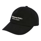 thisisneverthat T-Logo Skater Cap Black Caps TN21SHW019 | Overkill