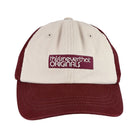 thisisneverthat Originals Square Cap Burgundy Caps Detailfoto | Overkill