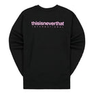 thisisneverthat INTL. Logo Longsleeve Top Black Longsleeves Material | Overkill