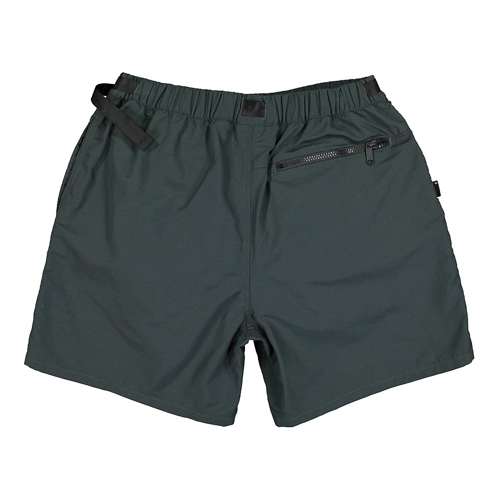 thisisneverthat Mesh Zip Pocket Short Greenish Black Shorts Material | Overkill