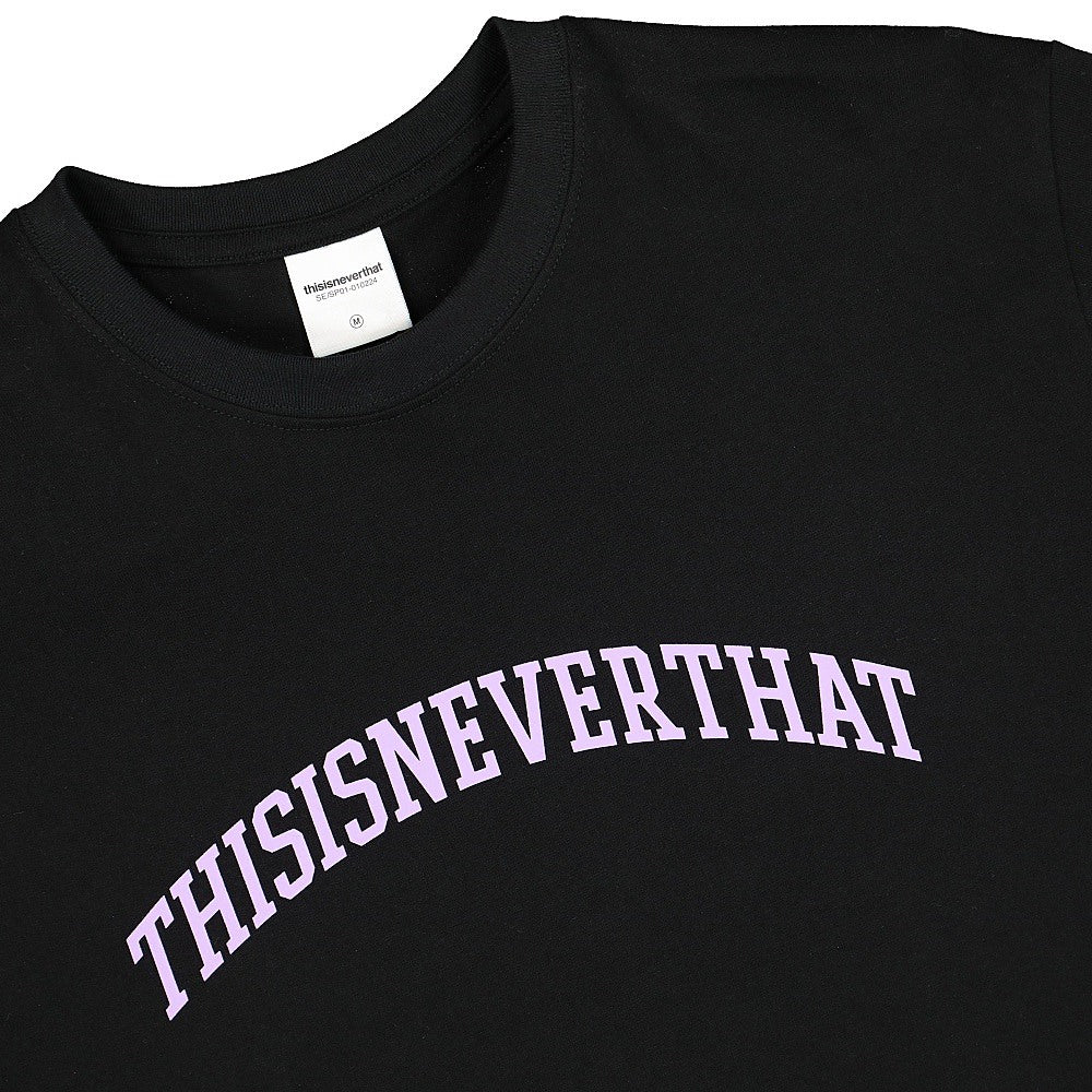 thisisneverthat ARC-Logo Tee Black T-Shirts Close-up | Overkill