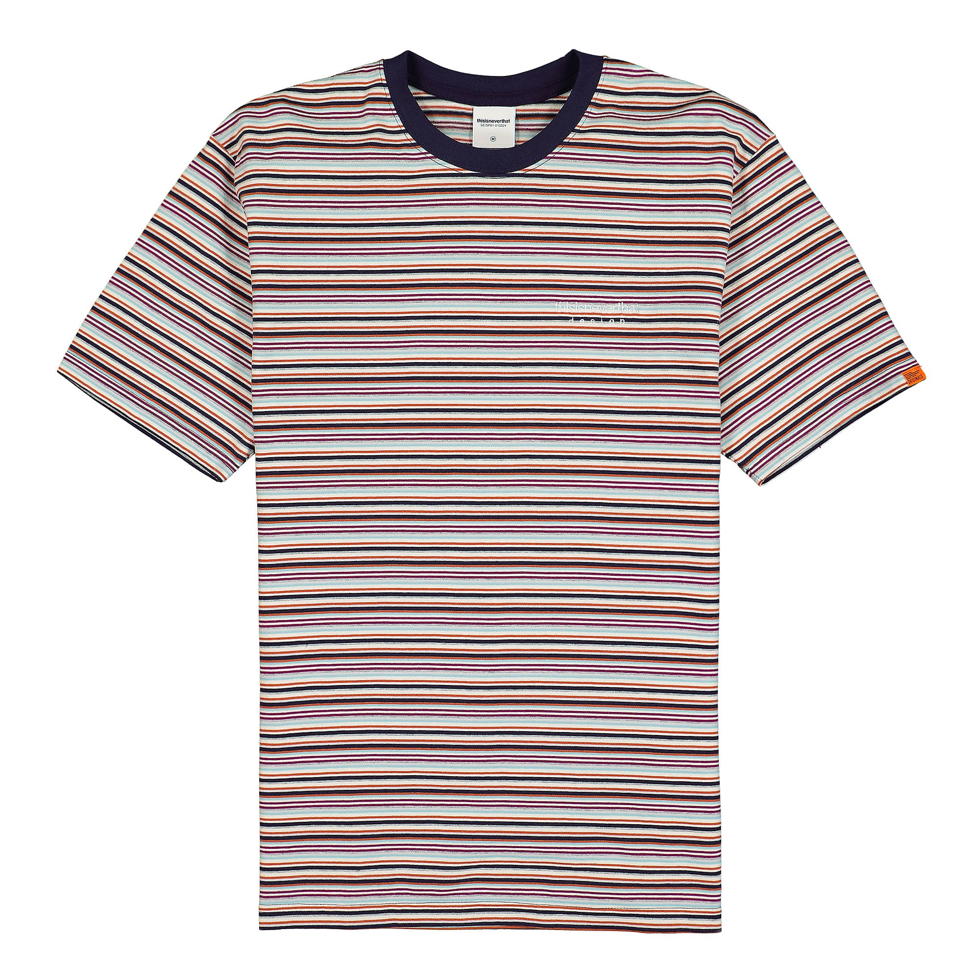 thisisneverthat L-Logo Striped Tee Multicolor T-Shirts TN21STS035 | Overkill