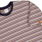 thisisneverthat L-Logo Striped Tee Multicolor T-Shirts Close-up | Overkill