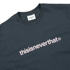 thisisneverthat T-Logo Tee Charcoal T-Shirts Close-up | Overkill