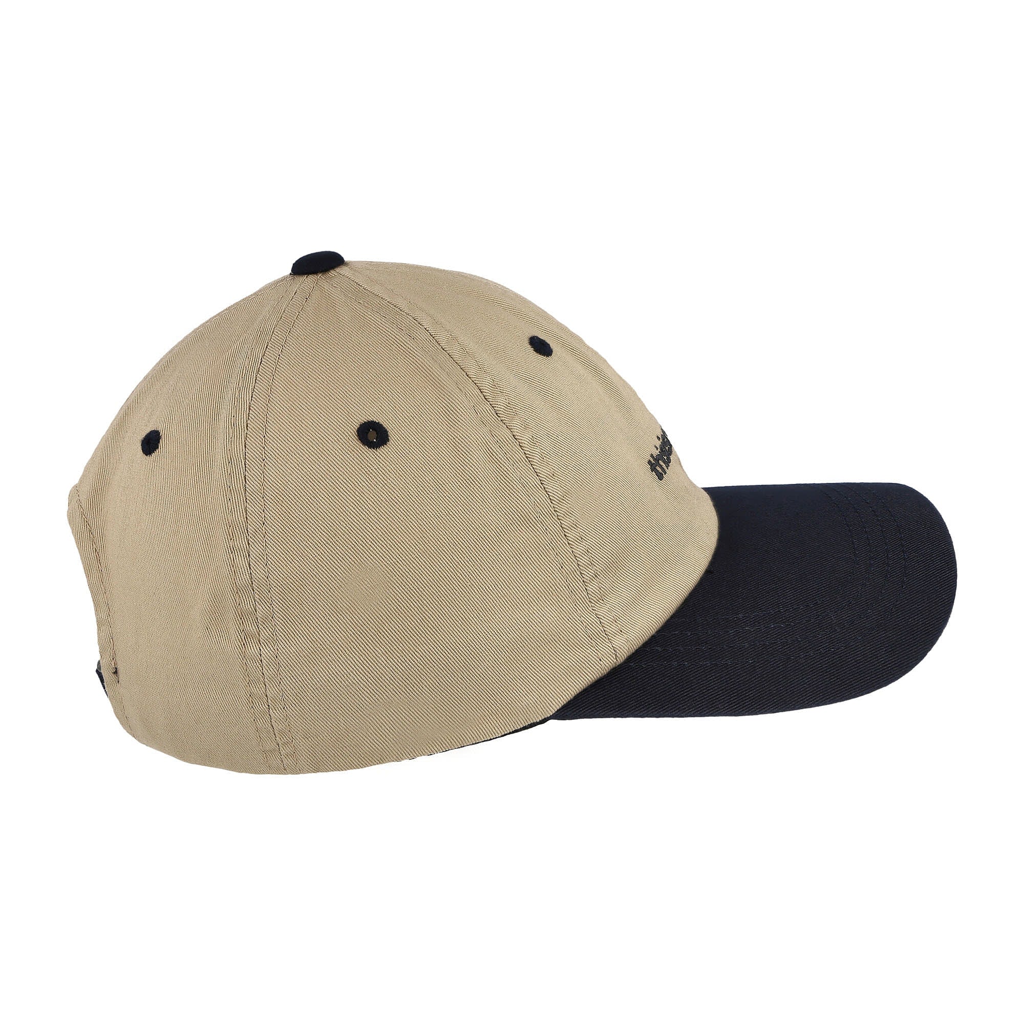 thisisneverthat T-Logo Cap Beige / Navy Caps Close-up | Overkill