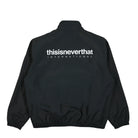 thisisneverthat INTL. Team Jacket Black Jackets Close-up | Overkill
