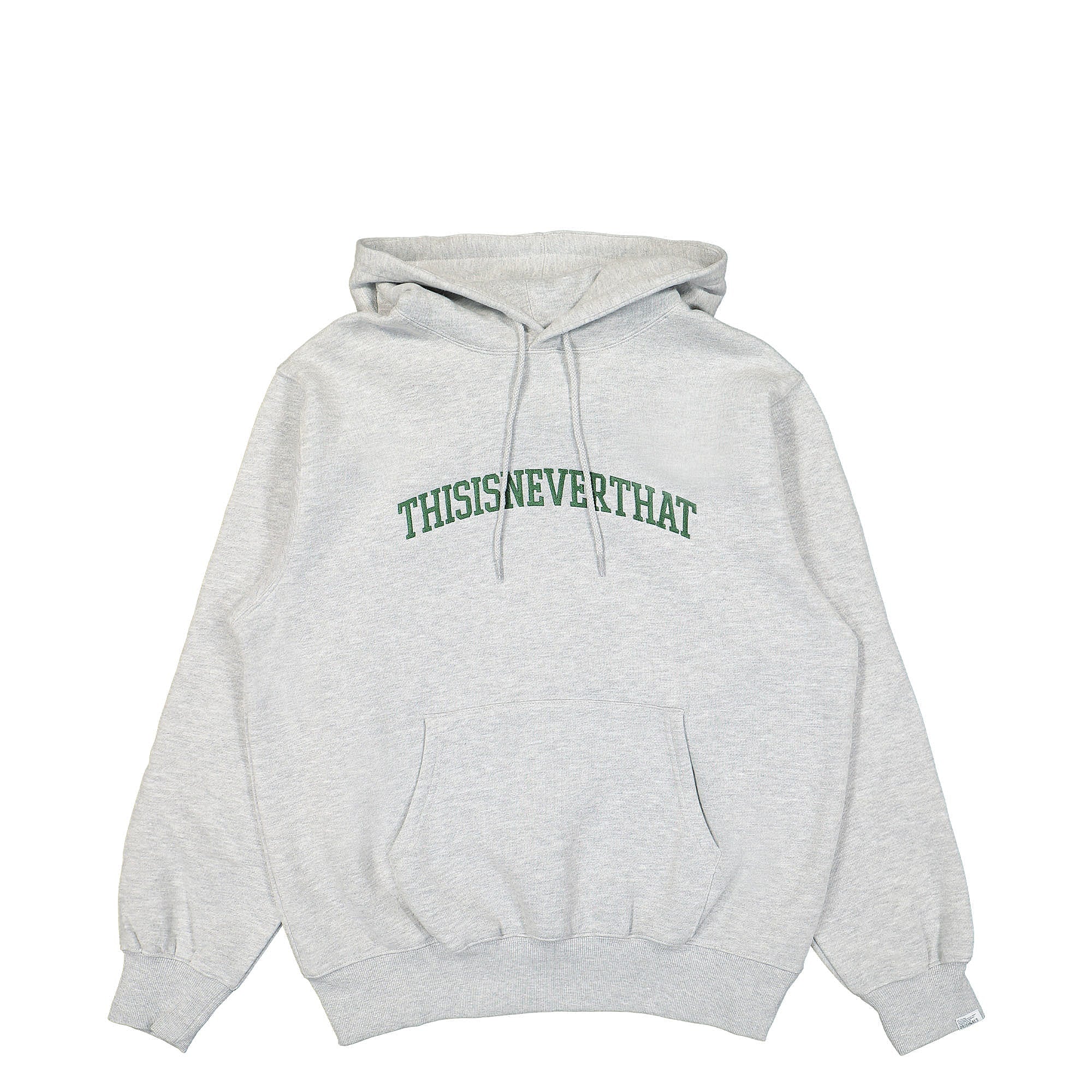 thisisneverthat Arch-Logo Hoodie Heather Grey Hoodies TN223TSWHO01 | Overkill