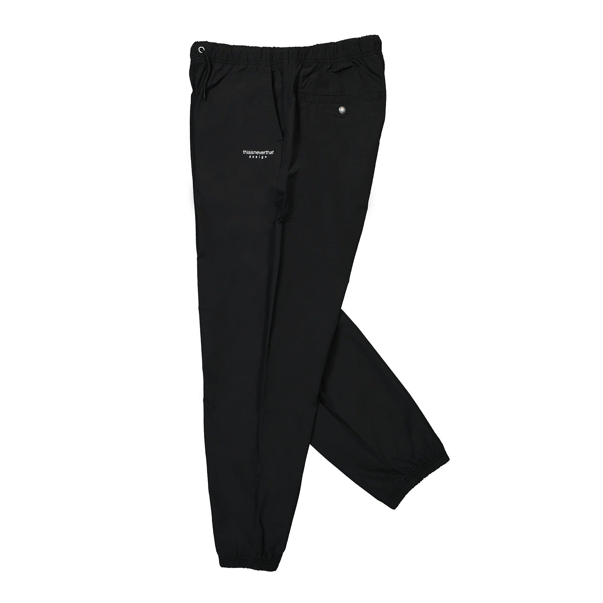 thisisneverthat Gym Pant Black Sweat & Track Pants Close-up | Overkill