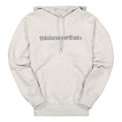 thisisneverthat T-Logo Hooded Sweatshirt Light Grey Hoodies TNCOCHS002 | Overkill