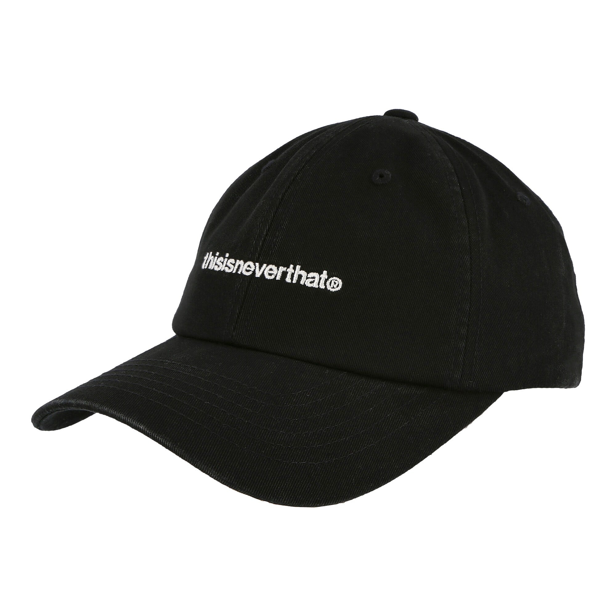 thisisneverthat T-Logo Cap Black Caps TNCOCHW002 | Overkill