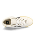 Veja minotaur chromefree leather White-Black Mid Top Sneakers  Detailfoto | Overkill