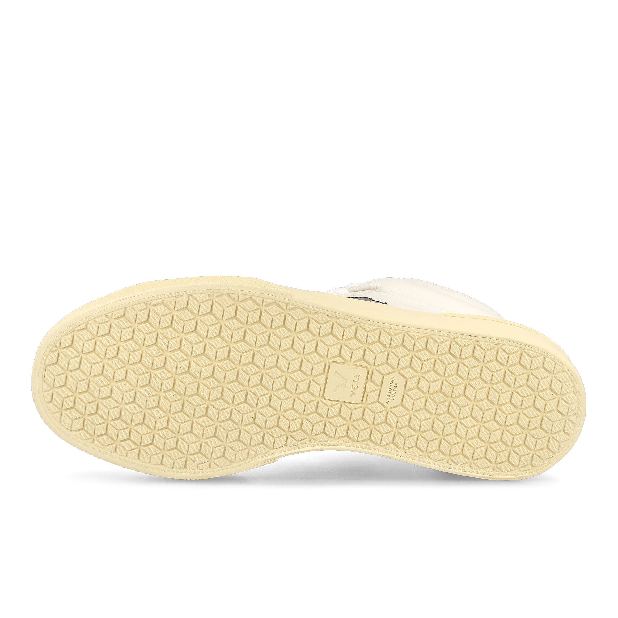 Veja minotaur chromefree leather White-Black Mid Top Sneakers  Detail View 1 | Overkill