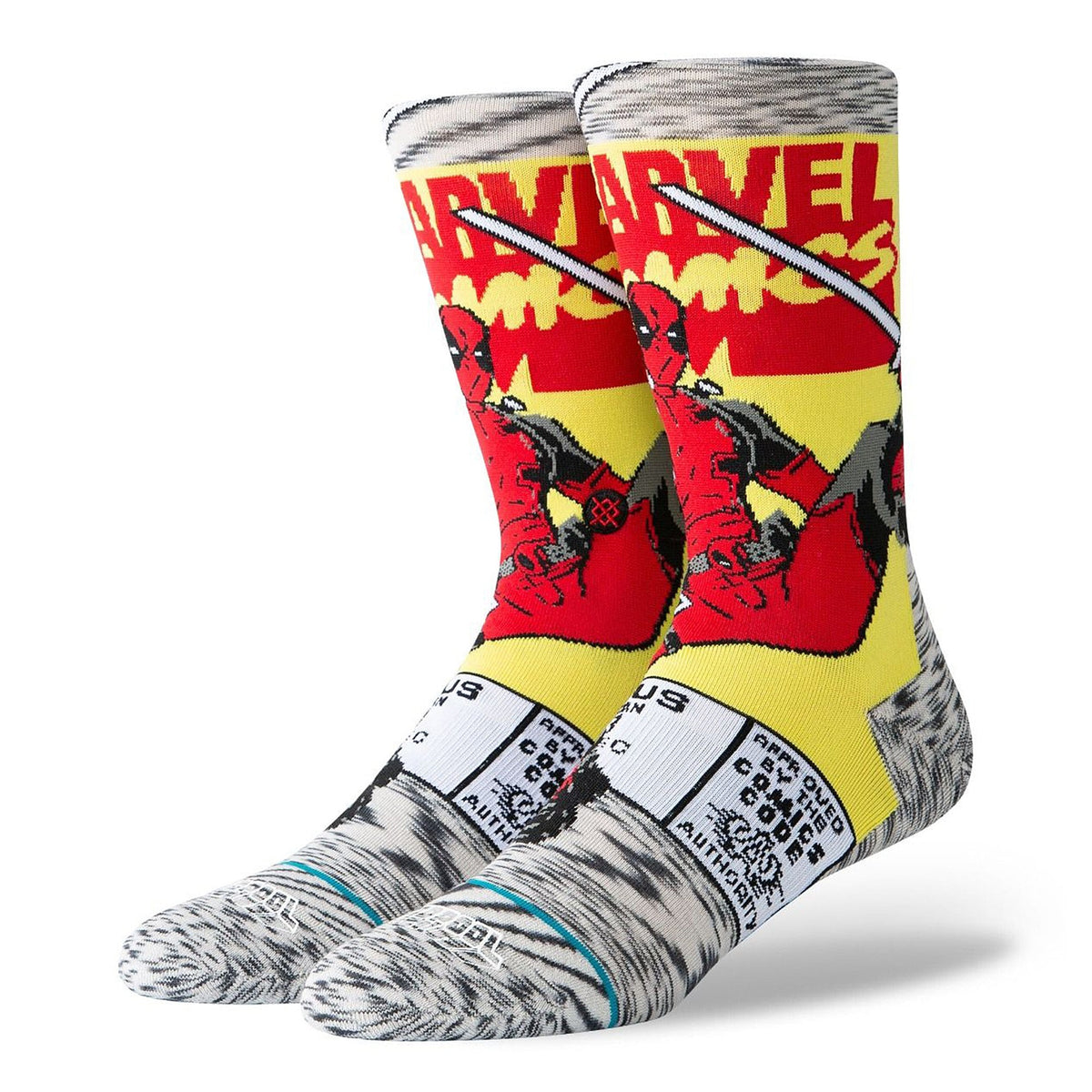 Stance Disney Mens Deadpool Comic Socks U545C19DEA | OVERKILL
