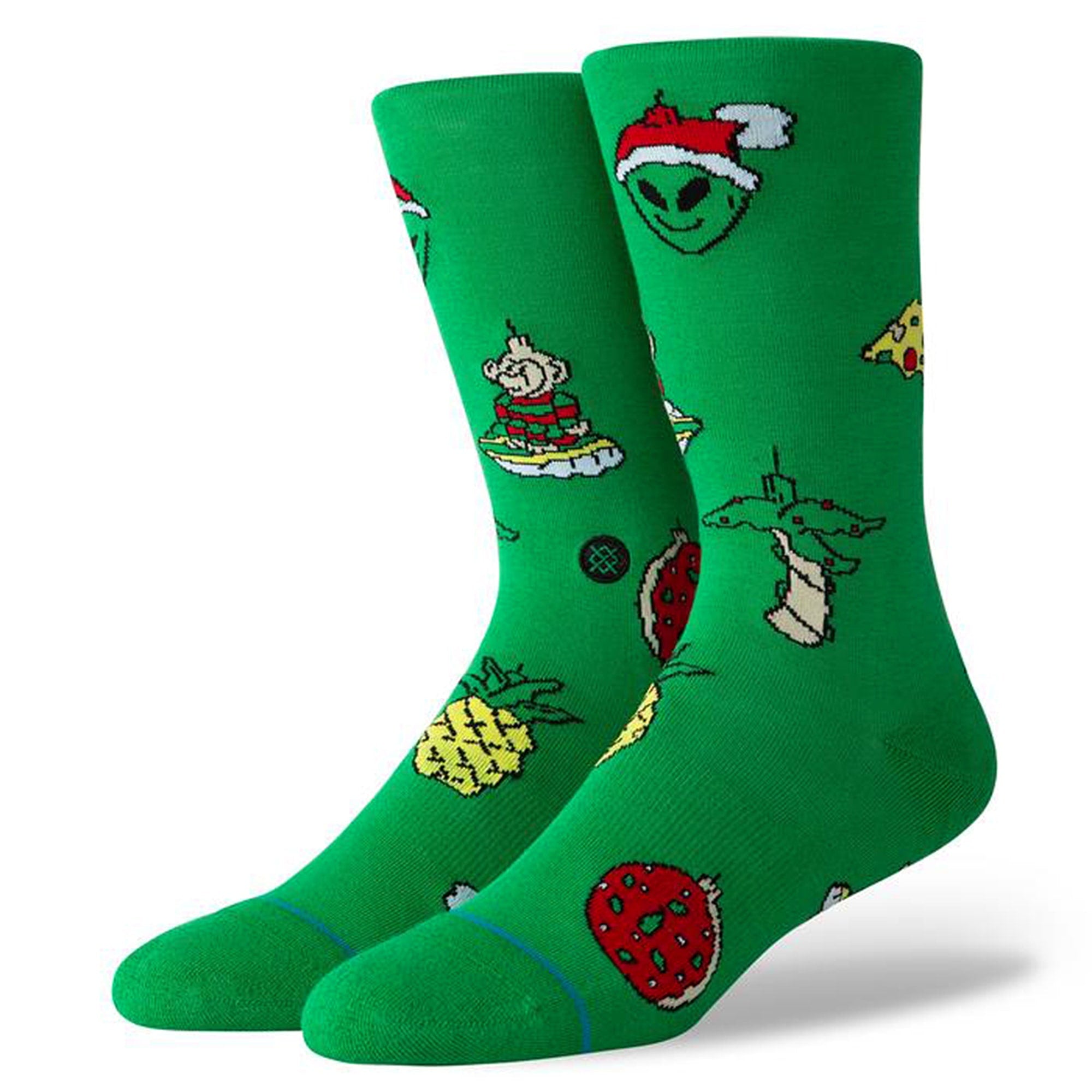 Stance Xmas Ornaments Socks Green Socks U545D19XMA-GRN | Overkill