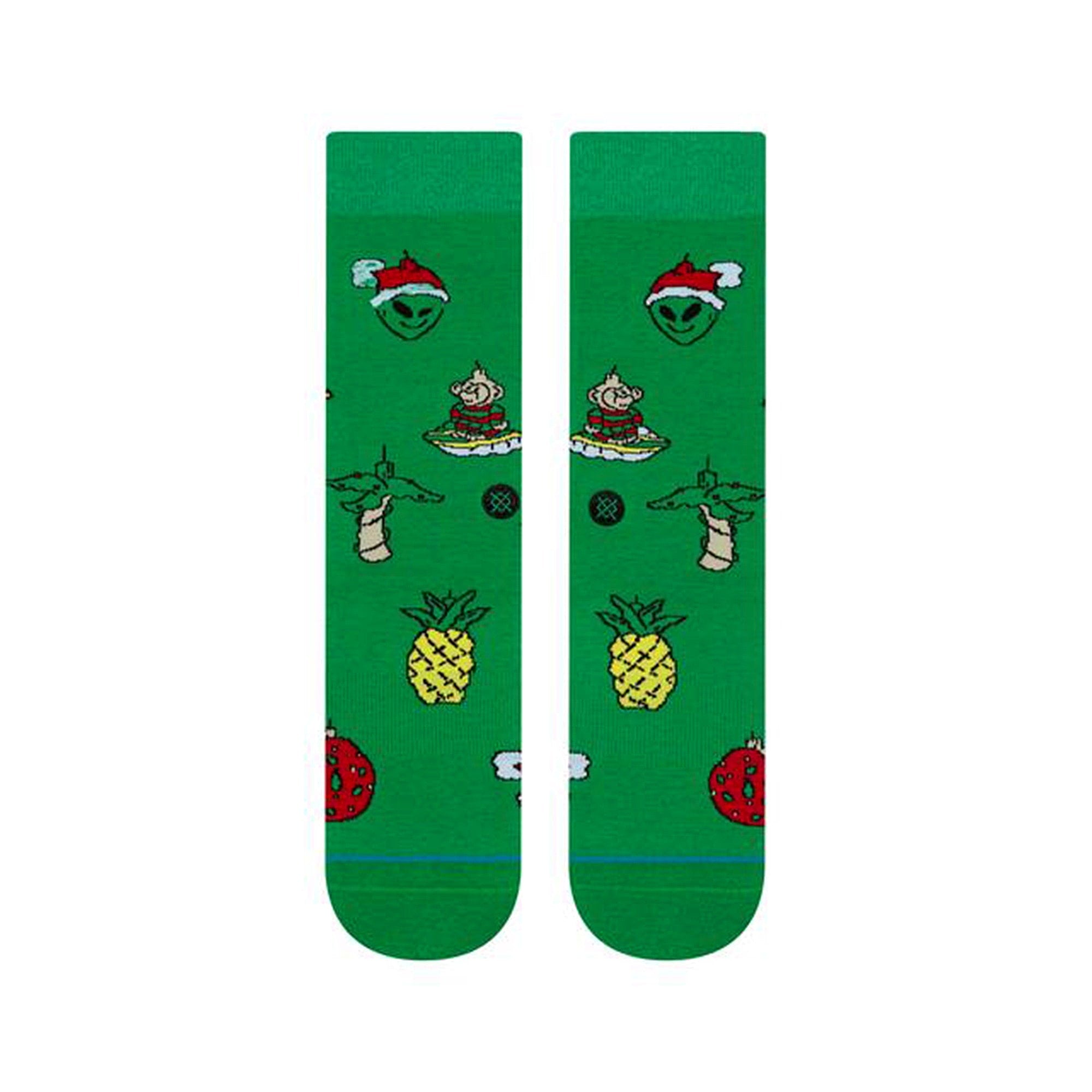 Stance Xmas Ornaments Socks Green Socks Material | Overkill