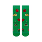 Stance Xmas Ornaments Socks Green Socks Close-up | Overkill