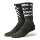 Stance Metallica Stack Socks Black Socks U556D19MES-BLK | Overkill