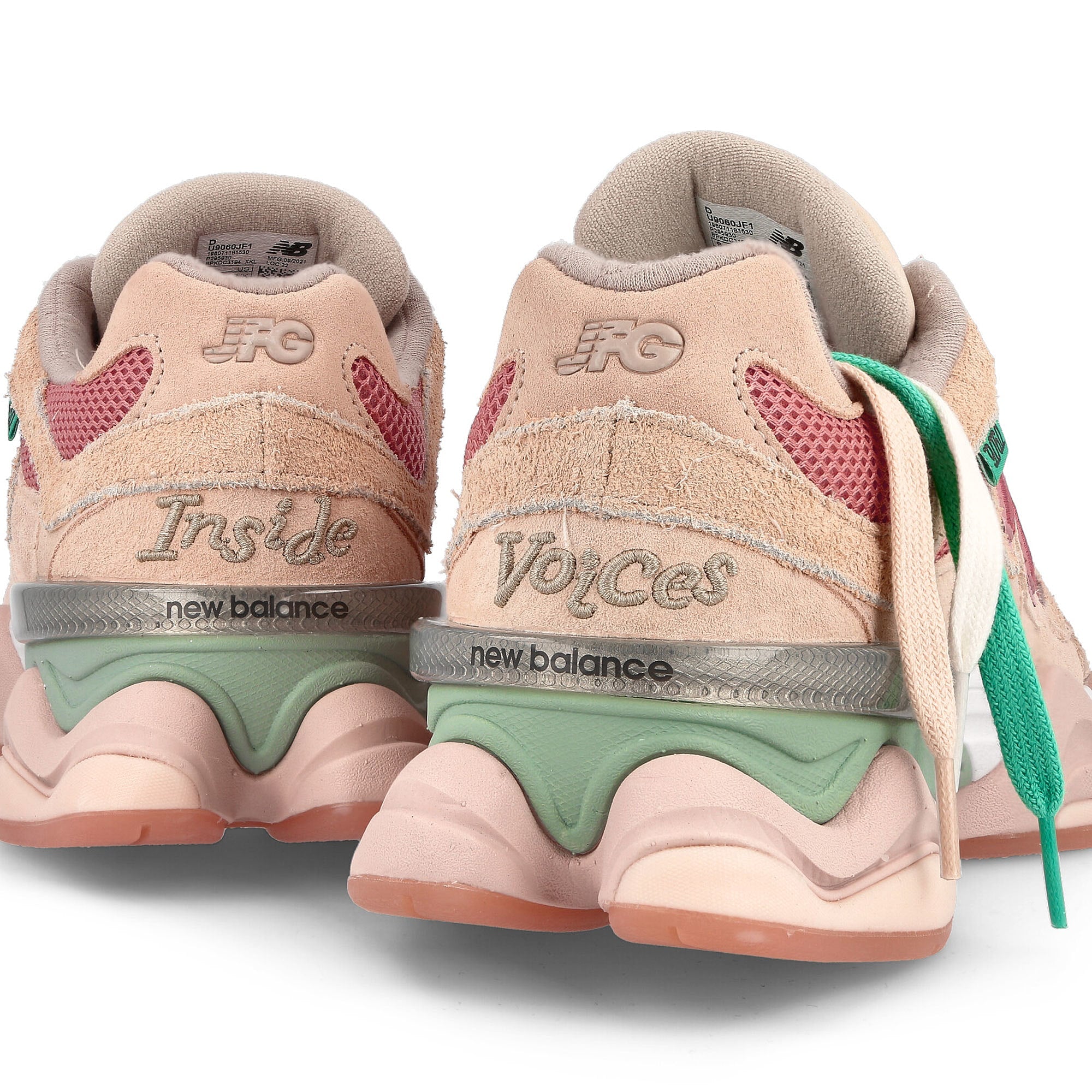 New Balance Joe Freshgoods x New Balance U9060JF1 Penny Cookie Pink Sneakers  Detailfoto | Overkill