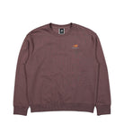 New Balance Uni-ssentials French Terry Crewneck Sweatshirt Truffle Sweatshirts UT21501 | Overkill