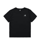 New Balance Uni-ssentials Cotton T-Shirt Black T-Shirts UT21503BK | Overkill