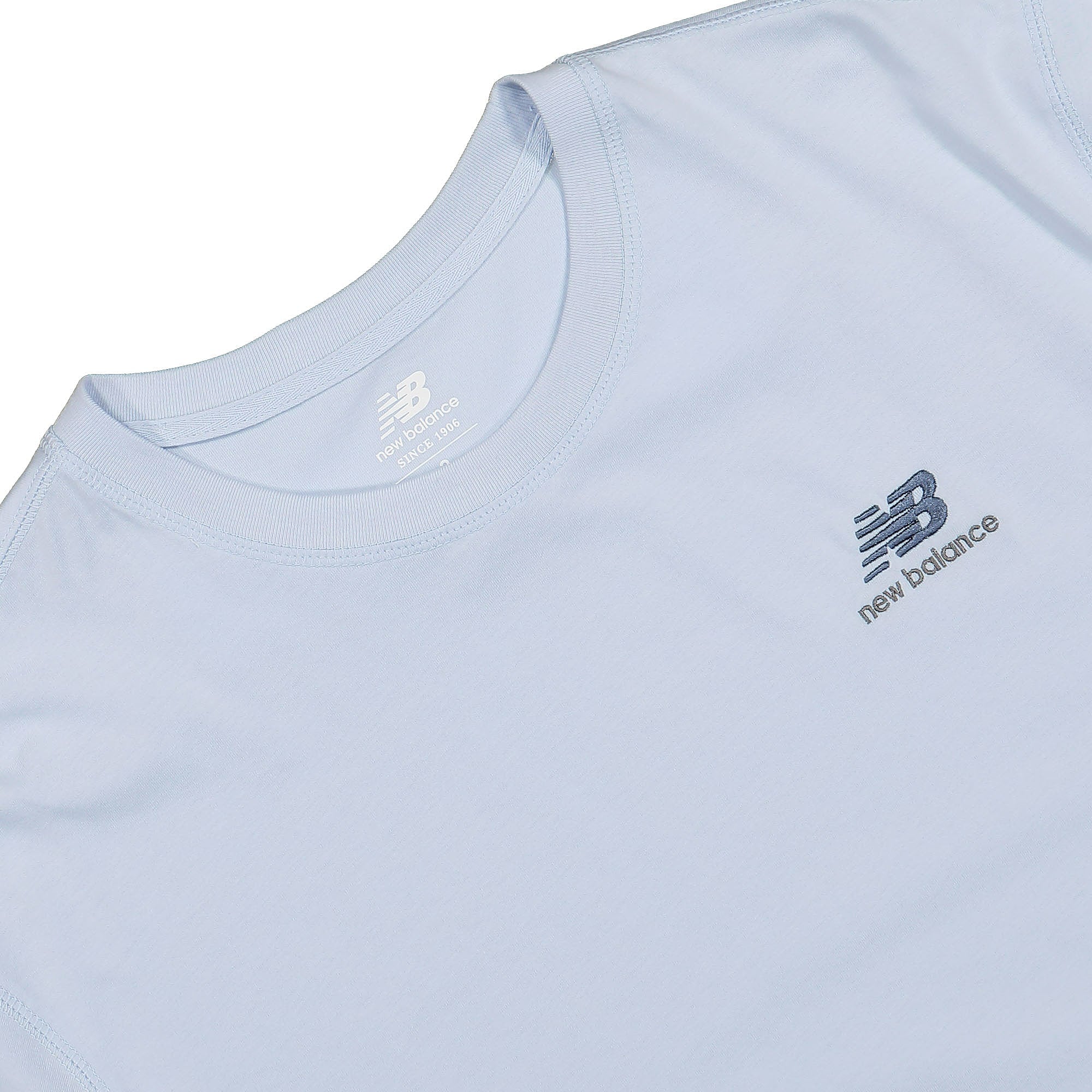 New Balance Uni-ssentials Cotton T-Shirt Starlight T-Shirts Close-up | Overkill
