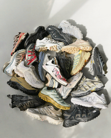 Moving GIF utility outdoor sneakers for Sneaker trends 2026