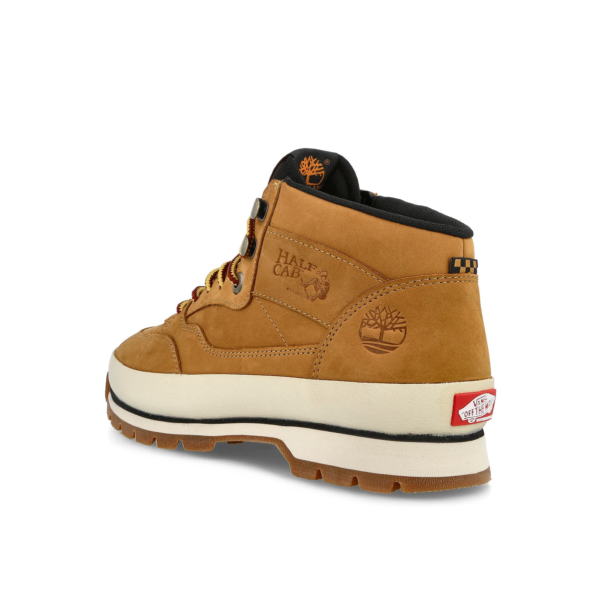 Vans Half Cab Hiker Wheat Mid Top Sneakers  Material | Overkill