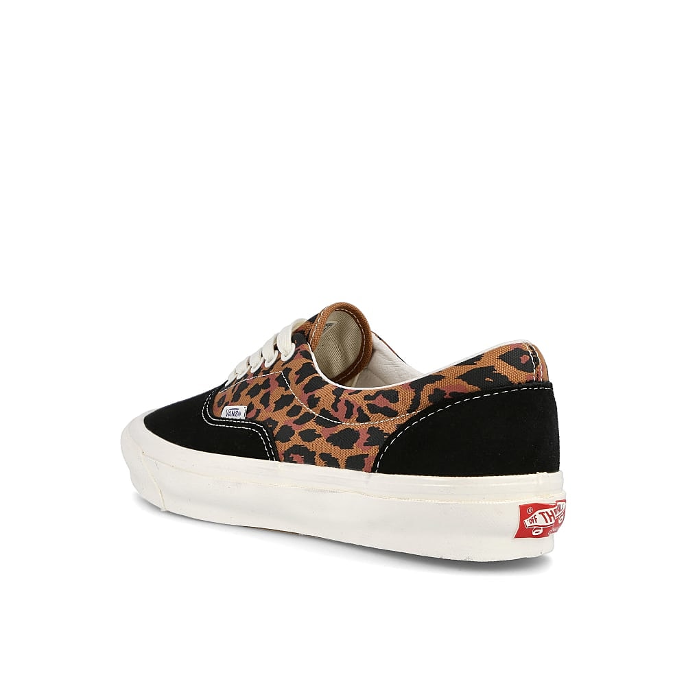 Vans og era lx Leopard-Black-Marshmallow Low Top Sneakers  Material | Overkill