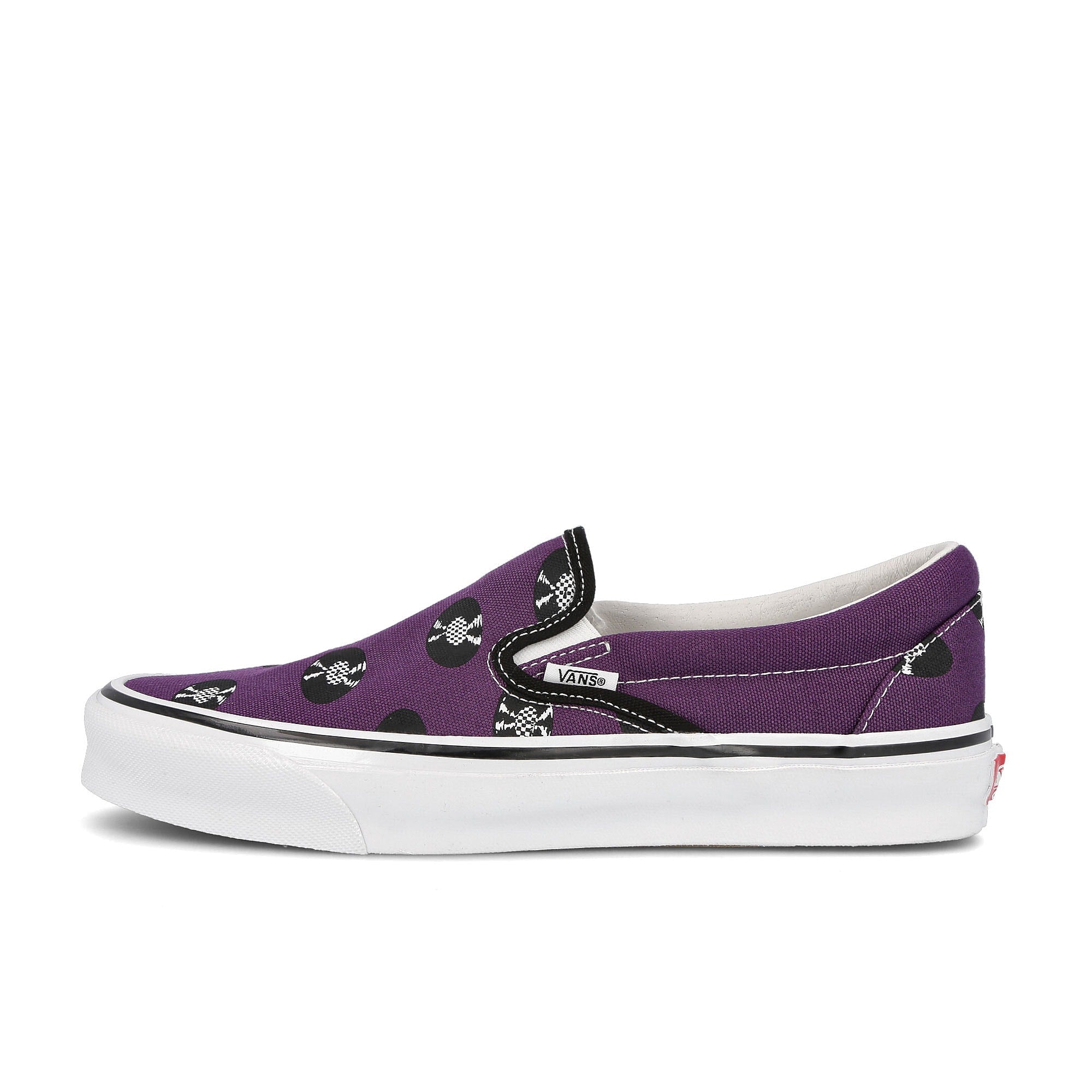 Vans Wacko Maria x Vans OG Classic Slip-On Purple Records  VN0A45JK5961 | Overkill