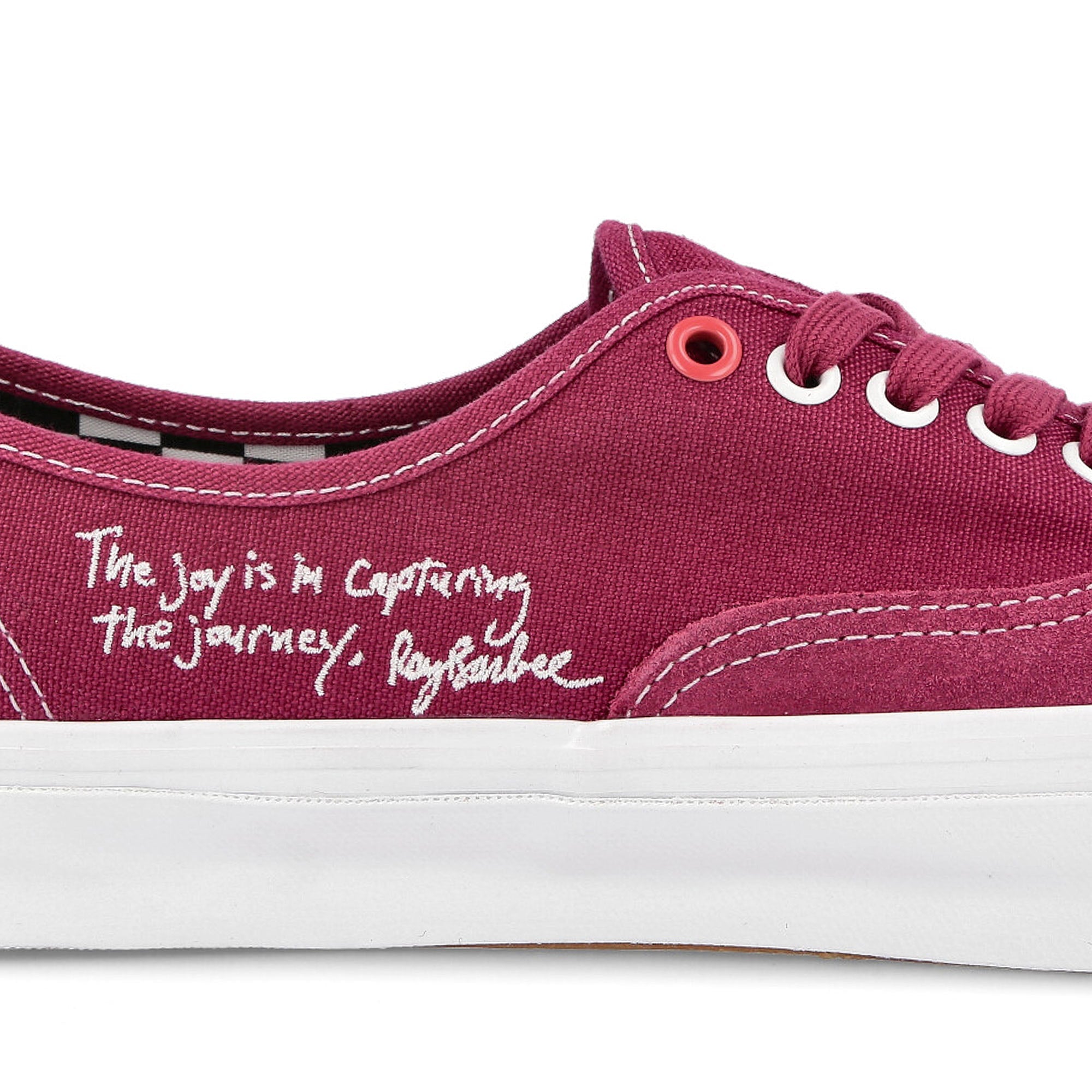 Vans Ray Barbee x Leica x Vans OG Authentic Lx Dark Red  Detail view 1 | Overkill