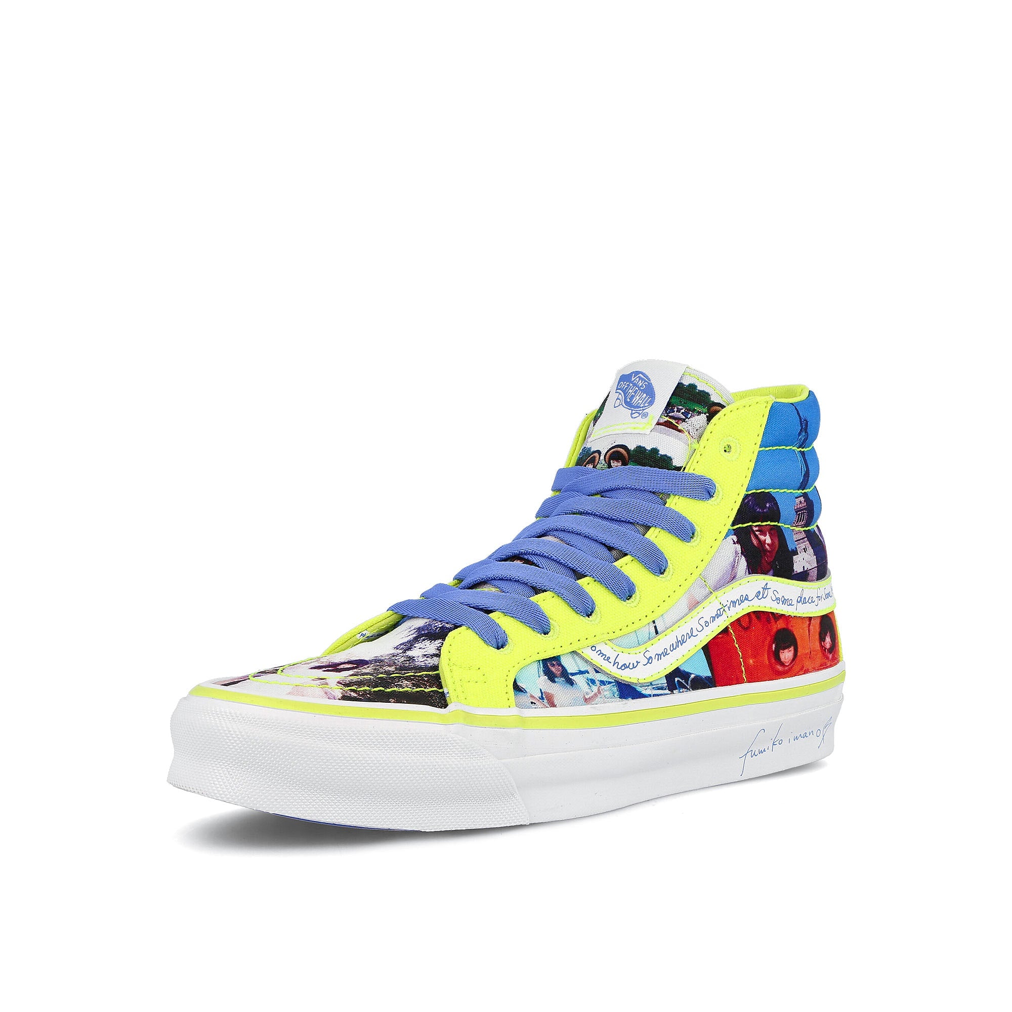 Vans Sarah Andelman x Vans OG Sk8-Hi LX True White / Safet  Detailfoto | Overkill