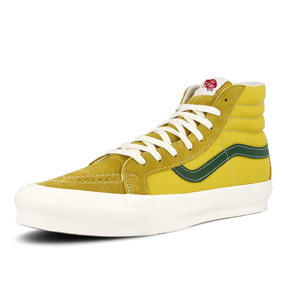 Vans sk8-hi lx og Yellow Sneakers  Close Up | Overkill