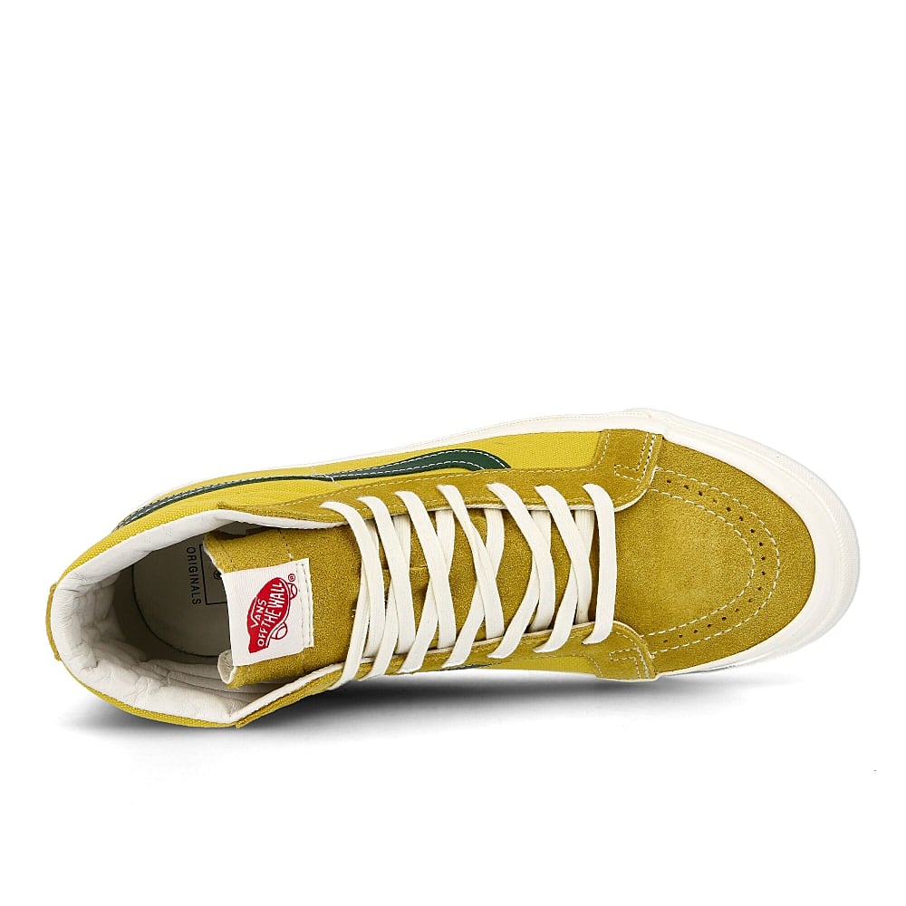 Vans sk8-hi lx og Yellow Sneakers  Detailfoto | Overkill