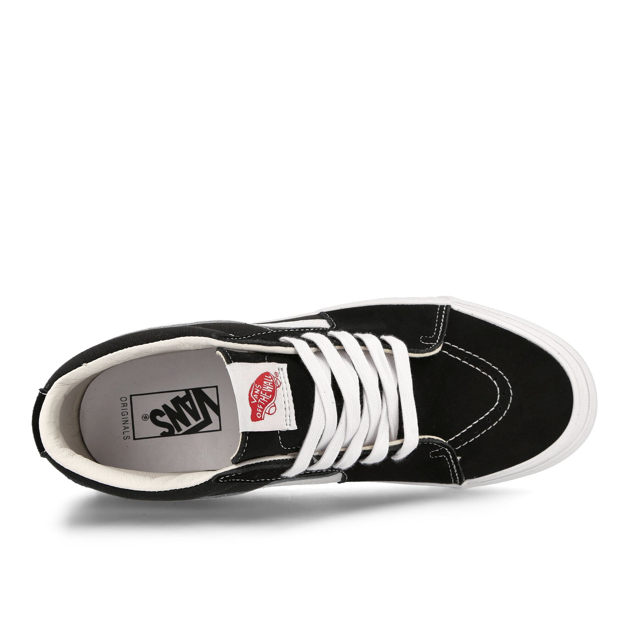 Vans OG Sk8-Mid LX Black-White Mid Top Sneakers  Detailfoto | Overkill