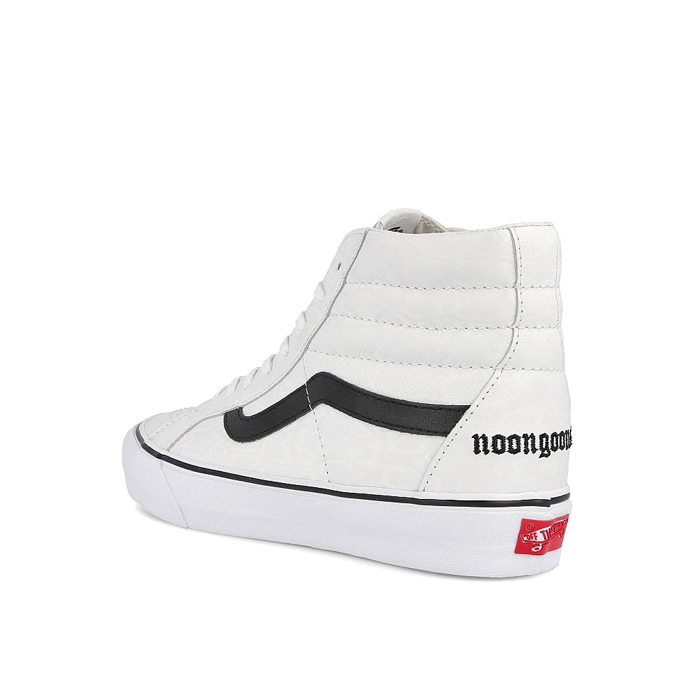Vans Noon Goons x Vans Sk8-Hi Reissue VI White / Snake  Close-up | Overkill