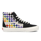 Vans sk8-hi vault lx pride Woven Leather Rainbow / Marshmallow   Material | Overkill