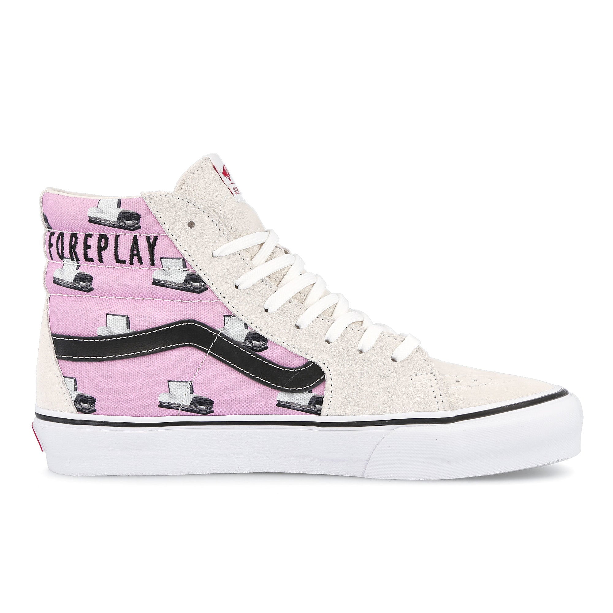 Vans Cali Thornhill Dewitt x Vans Sk8-Hi Vault LX White / Pink   Material | Overkill