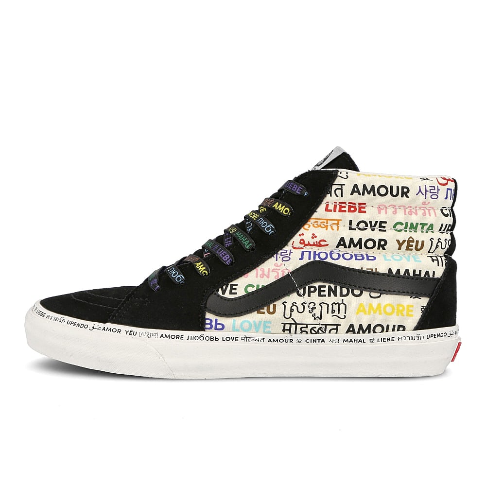 Vans sk8-hi vlt lx love Multi Marshmallow Sneakers VN0A4CS5W431 | Overkill