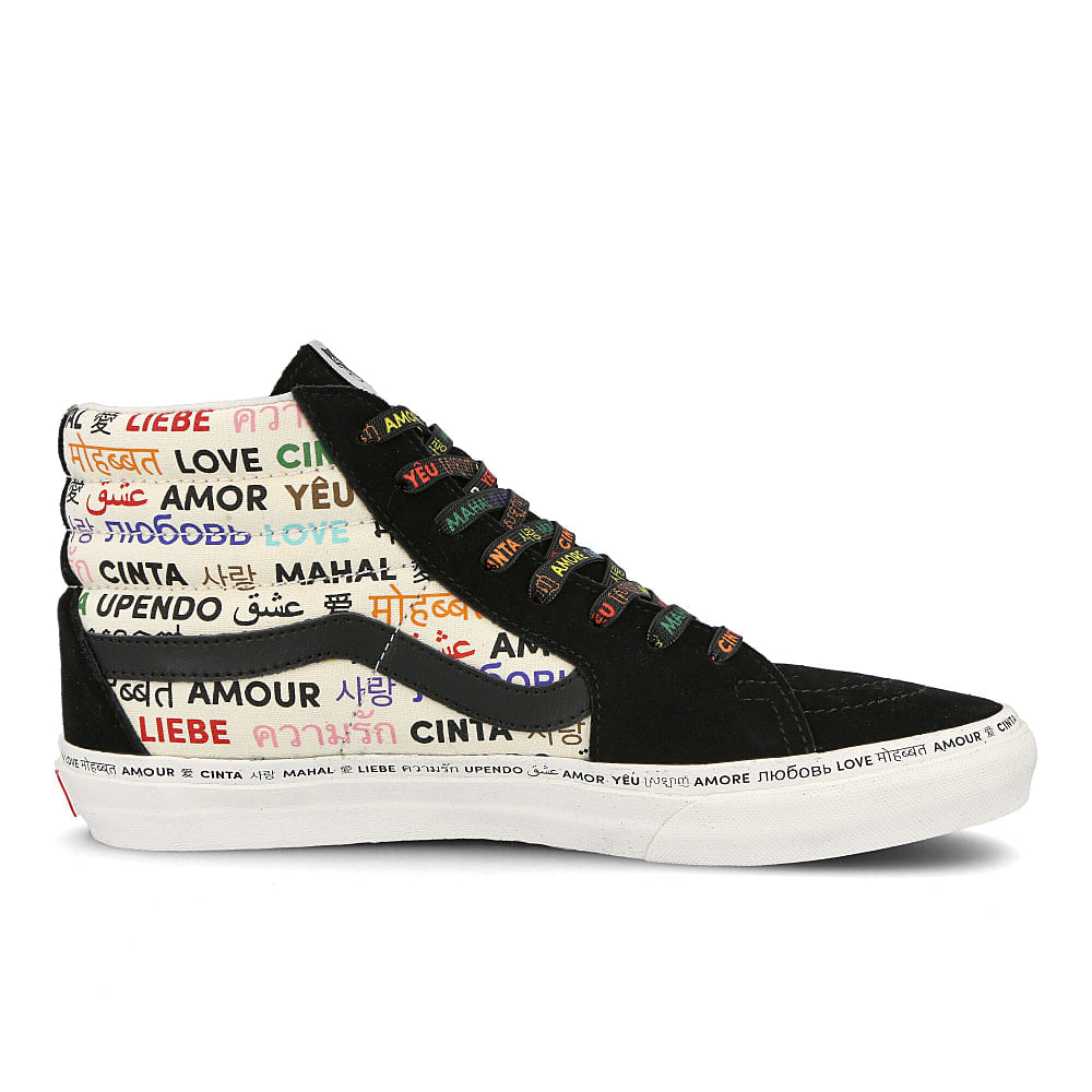 Vans sk8-hi vlt lx love Multi Marshmallow Sneakers  Silhouette | Overkill