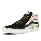 Vans sk8-hi vlt lx love Multi Marshmallow Sneakers  Close Up | Overkill