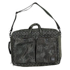 Porter-Yoshida & Co. Vans x Porter-Yoshida & Co. Tanker 3-Way Briefcase Olive Briefcases & Messenger Bags Detailfoto | Overkill