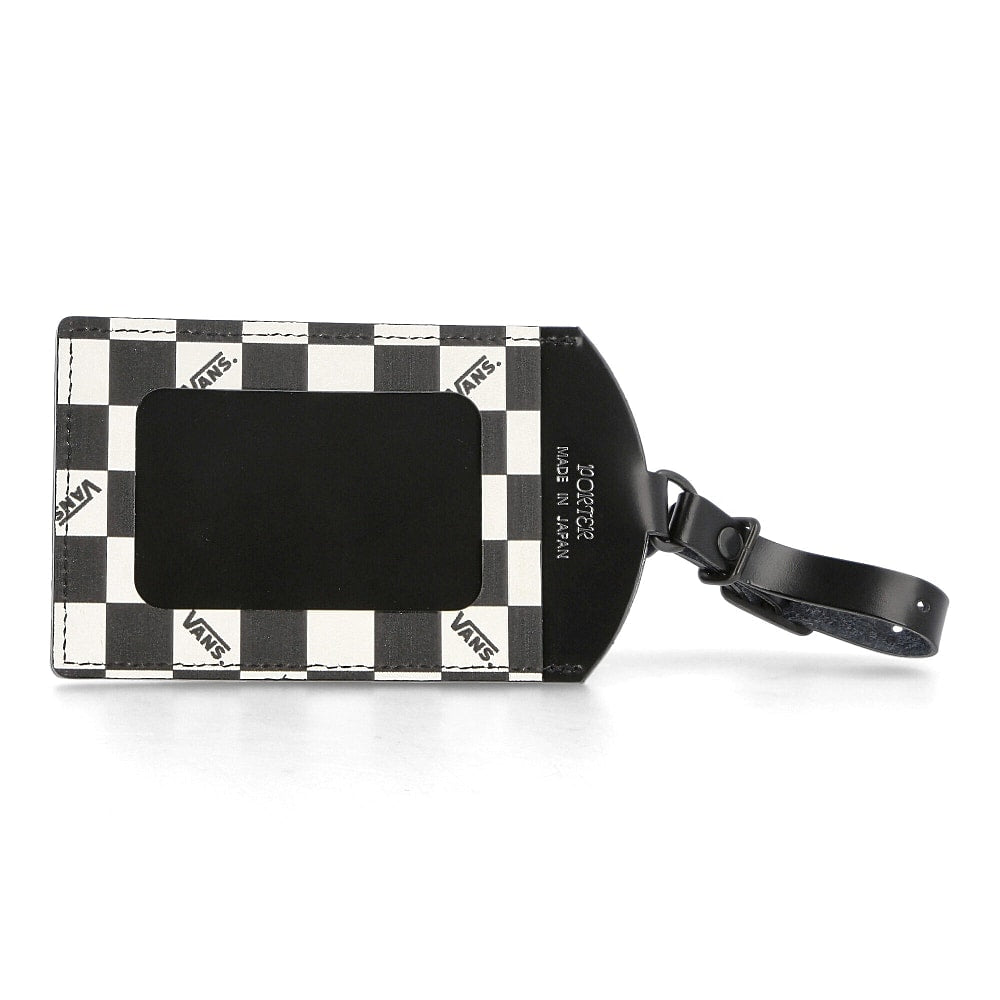 Porter-Yoshida & Co. Vans x Porter-Yoshida & Co. Luggage Tag Black-White Checkered Wallets & Cases VN0A4RTU56M | Overkill